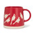 Cardinals on Red Stoneware Mug