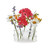 Arrangeable Hinged Glass Vase Set