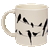 Birds on a Wire Color Changing Mug