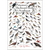 Peterson's Backyard Birds of the Northeast Poster