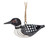 Wooden Loon Ornament