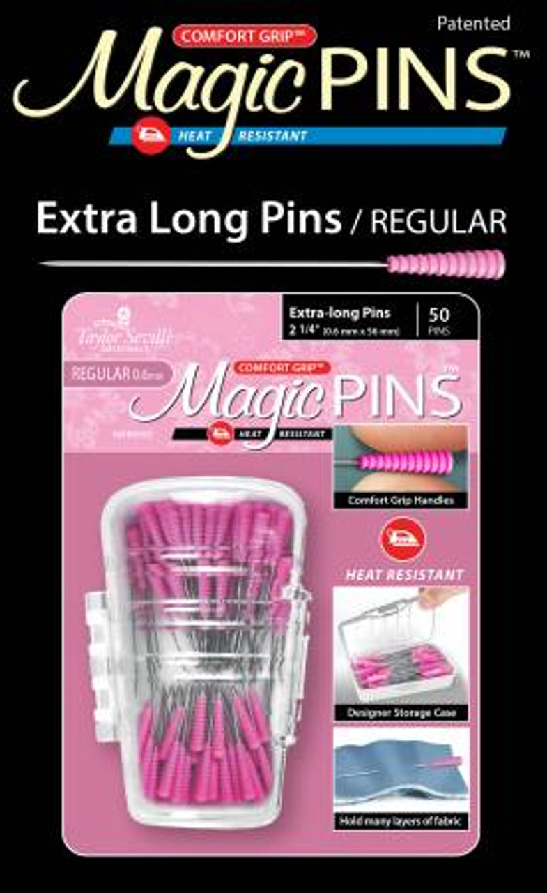 New Magic Flat Head Pins - 50ct