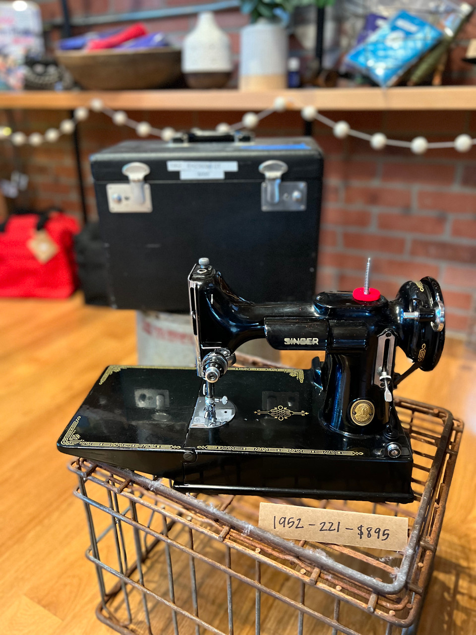 Singer Featherweight 221 Centennial Sewing Machine For Sale – The