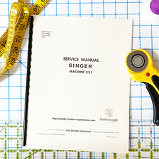 Singer Service Manual for Model 221, 222 Singer Service Manual for Model 221, 222