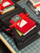 Christmas Quilt As You Go Table Runner Fabric Kit