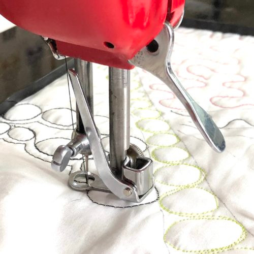 Darning Quilting Free Motion Guide Foot/Feet for Singer Slant Shank #  P60417(ONLY fit Slant Shank Machine)