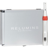 NEW! Relumins Microneedle DermaPlus Pen System With Hi-Intensity LED - With Metallic Spa Case!
