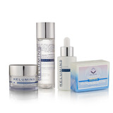 NEW LOOK! Relumins Advance White Facial Set - TA Stem Cell Premium Day Cream, Intensive Repair Toner & Soap