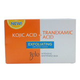 NEW Belo Intensive Kojic & Tranexamic Acid Whitening and Exfoliating Soap - 65g - With Lemon Scrubs