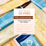 Relumins 100 Collagen Sachets, Buy 50 Get 50 FREE!