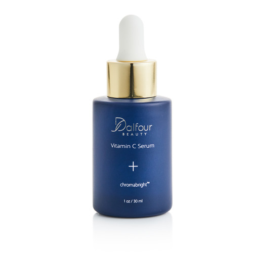 NEW! Dalfour Beauty  VITAMIN C Serum + Chromabright - Most Advanced Skin Brighteners with Intensive Skin Repair
