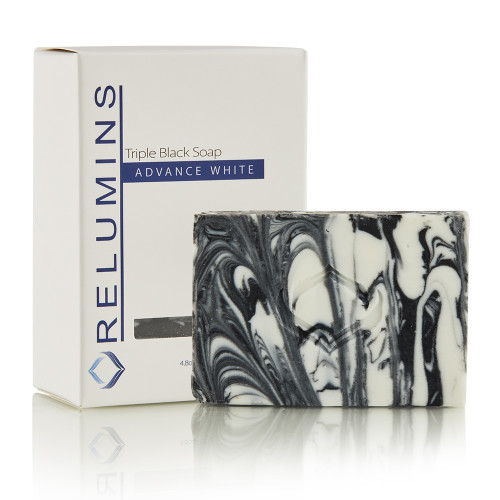 Relumins Professional Spa Formula Triple Action Black & White Whitening Soap - Maximum Whitening for Normal & Sensitive Skin