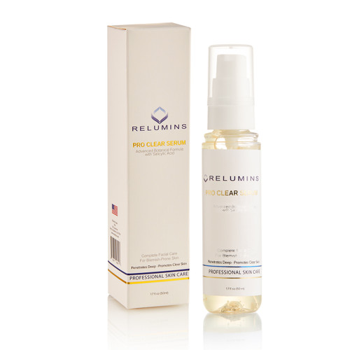 Authentic Relumins Pro Clear Serum with Blemish Fighting Botanicals