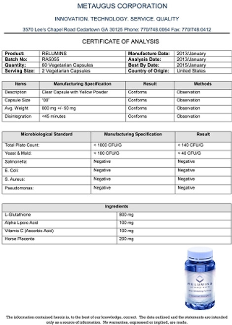 Relumins Advanced White Oral Whitening & Anti-Aging Stack