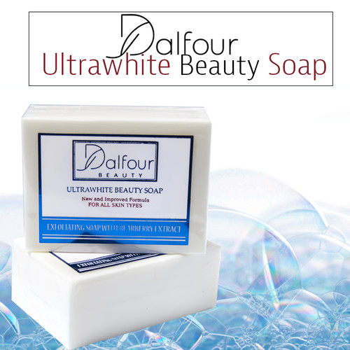 NEW Dalfour Beauty Ultrawhite Beauty Soap - Great for All Skin Types!