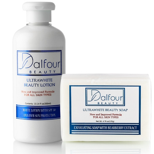 Dalfour Beauty&#8217;s most powerful skin whitening lotion.