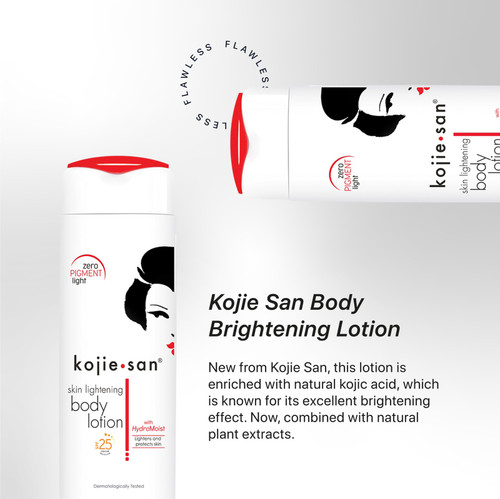 Kojie San Body Lightening Lotion with Environmental Protection - Large 250ml Bottle