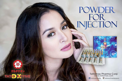 TATIO ACTIVE DX - 12G GLUTATHIONE INJECTION - With Placenta, Vit E, C, B2, and A. Stemcell and Collagen