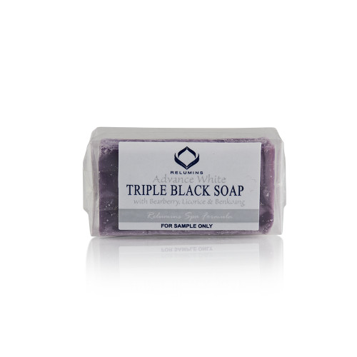Relumins Professional Spa Formula Triple Action Black & White Whitening Soap - Maximum Whitening for Normal & Sensitive Skin SAMPLE SIZE 
