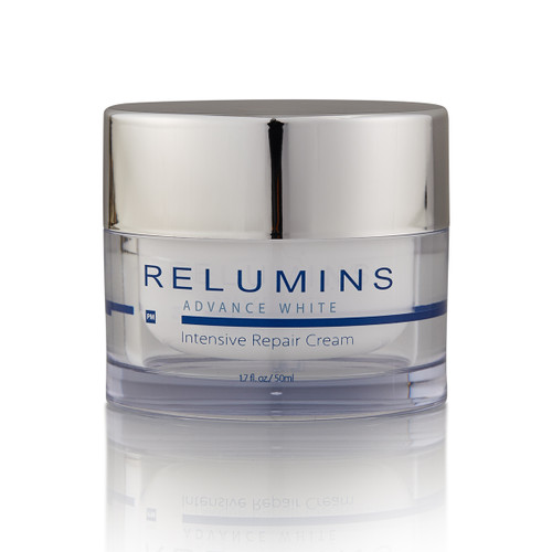 NEW! Relumins Advance White Intensive Repair Cream PM with Advanced Ingredients for Glass Skin & Glow 
