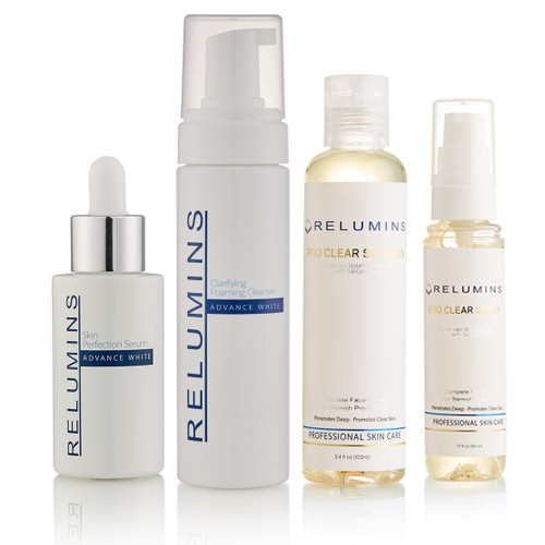 Authentic Relumins Professional Clear Acne Scar & Dark Spot Fighting Set