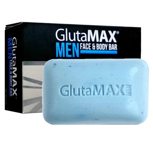 GLUTAMAX Men Face and Body Bar Natural Fiber 135g