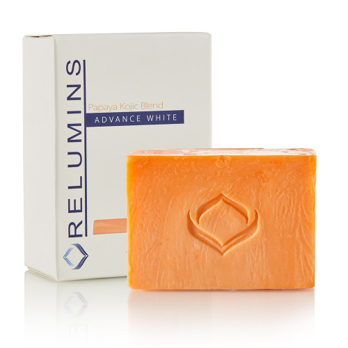 Relumins Triple Papaya Kojic Whitening Bar-Professional Spa Formula- 3X More Effective Than Diana Stalder Papaya Kojic Soap