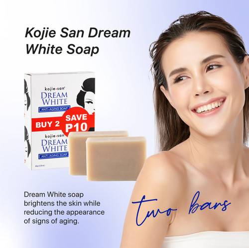 Kojie San Dream White Soap 2 Bars - 65g 2025