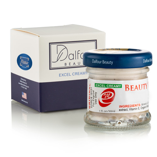 Authentic Dalfour Beauty Gold Seal Whitening EXCEL Light & Creamy Beauty Whitening Cream