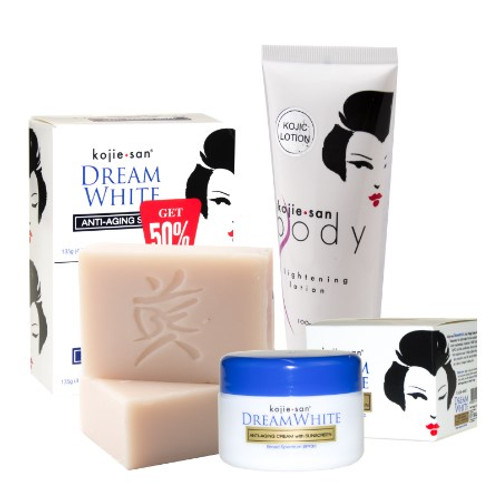 Kojie San Total Dream White Treatment Set - Soap, Lotion, Cream  2025