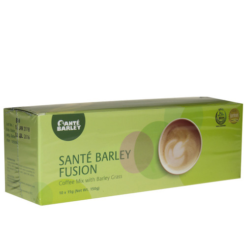 New Packaging!! Sante Barley Fusion - A Very Special Coffee Blend