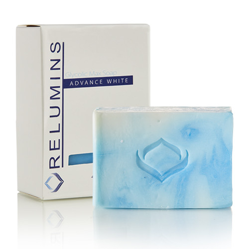 Authentic Relumins Glycolic Max Soap AHA-Mild Peel w/ Aloe - Professional Spa Formula