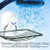 Stainless steel soap dish