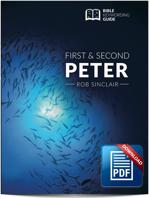 1 & 2 Peter: Bible Keywording Guide (Digital Download) Copyright Protected