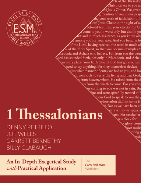 Cover of the Excel Still More Bible Workshop 2020 book: 1 Thessalonians