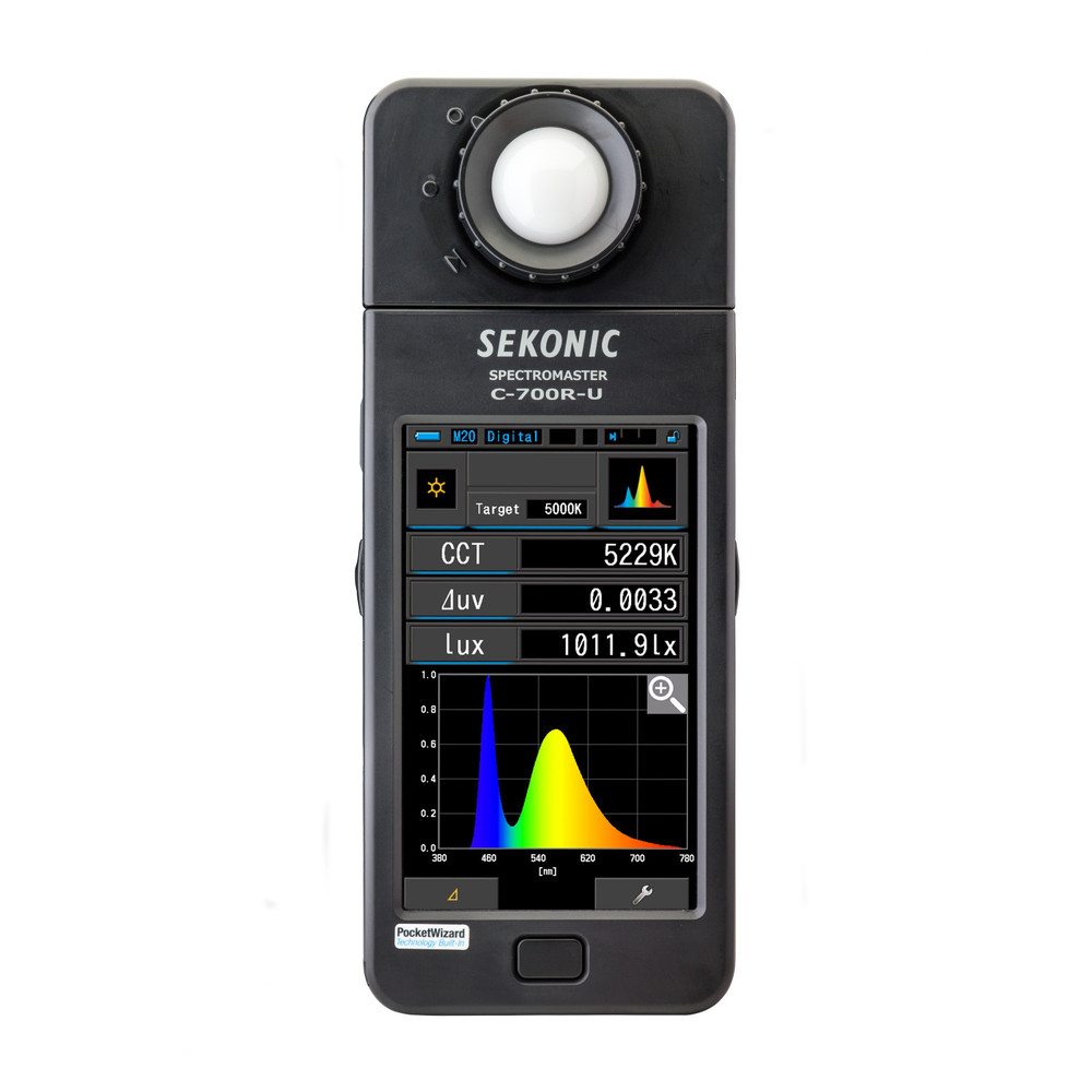 Sekonic C-700R-U Spectrometer with Built in PocketWizard | Sekonic