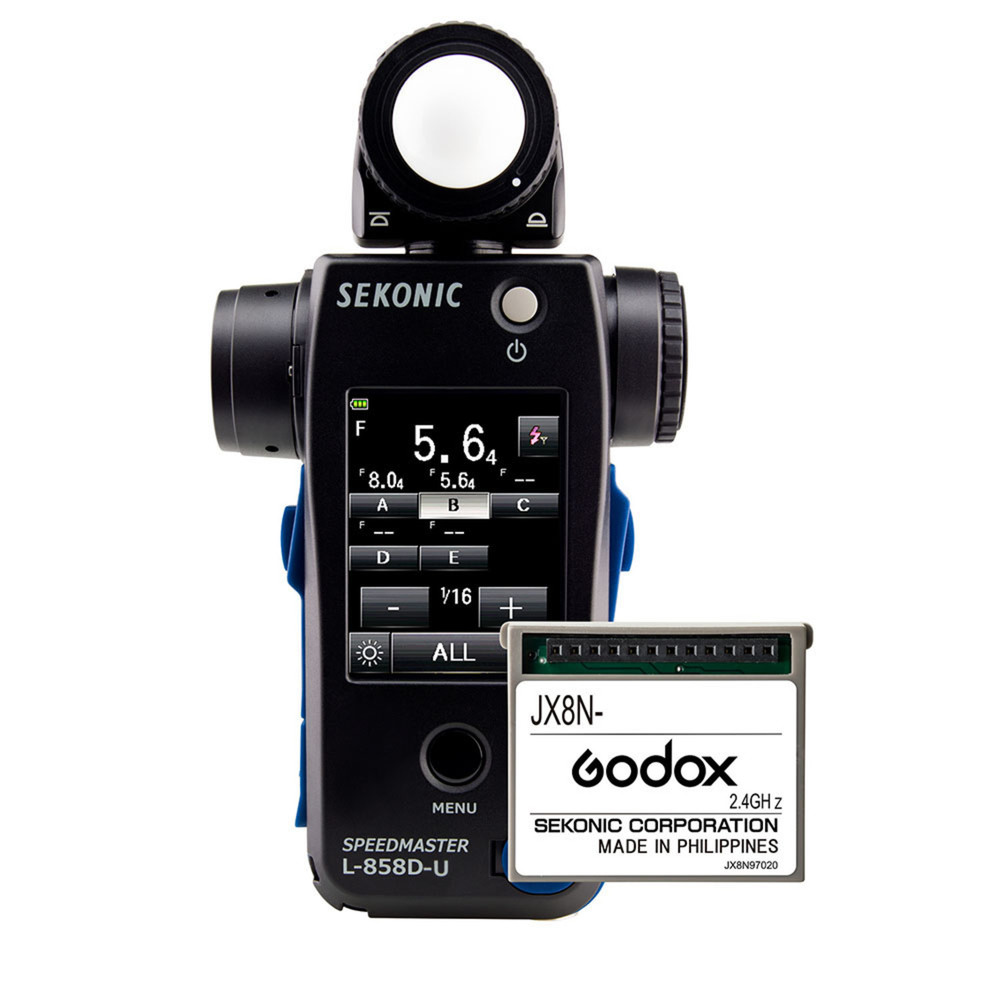 Sekonic SpeedMaster L-858D-U + RT-GX Transmitter Module Bundle Kit