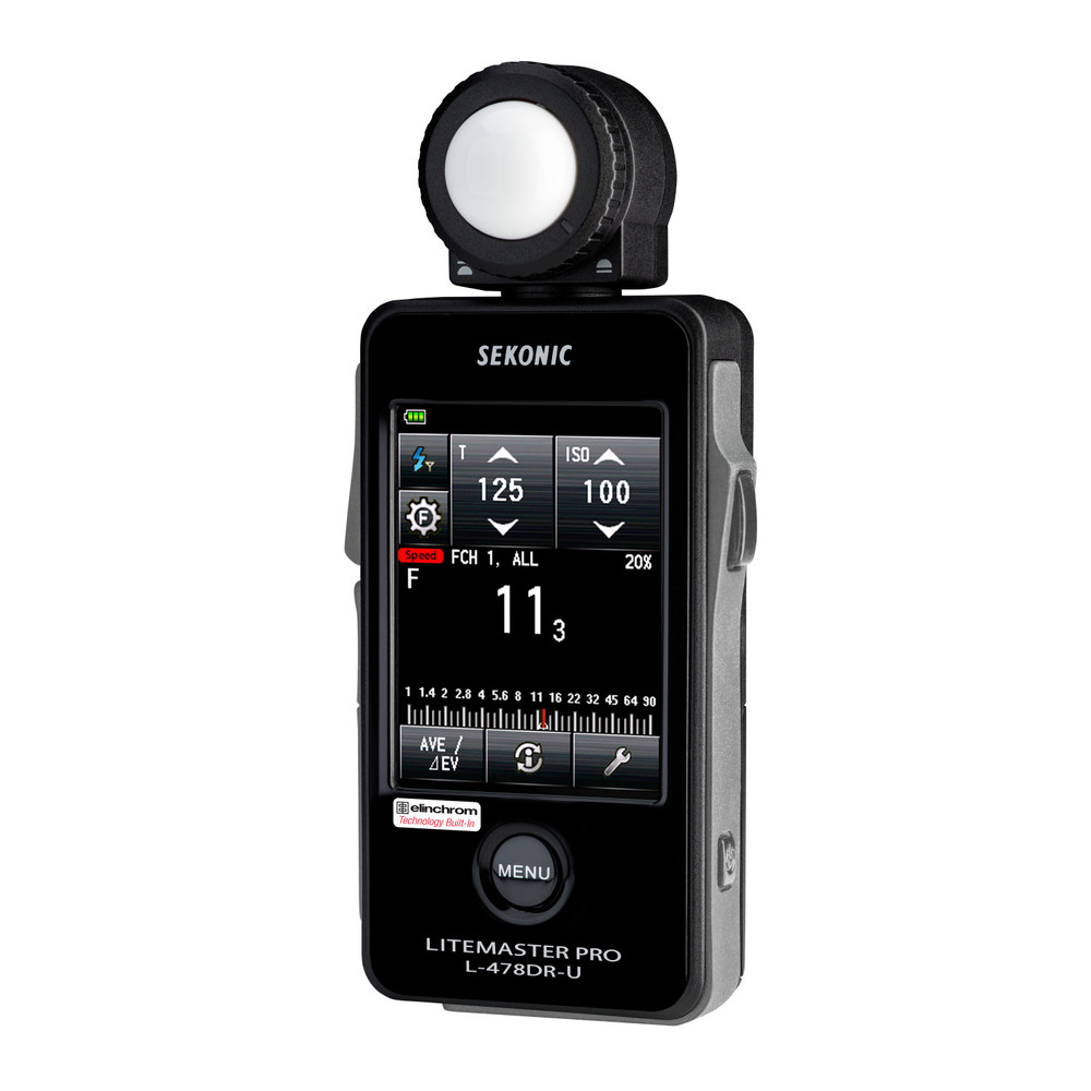 Sekonic L-478DR-U-EL LiteMaster Pro for Elinchrom Skyport System Light Meter