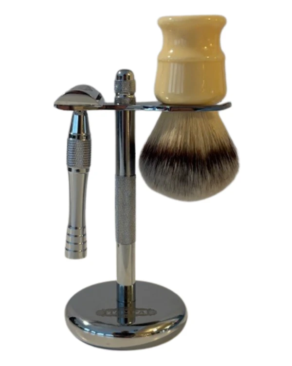 (Brush and Razor Not Included)