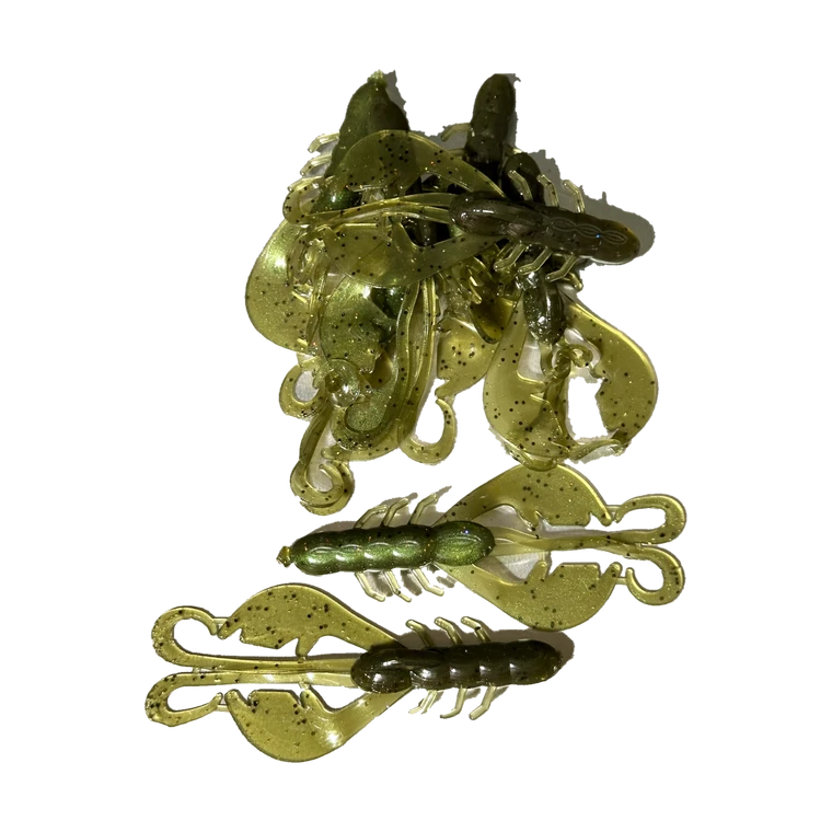 4.25 inch C-4 Speed Craw soft plastic lure for flipping and pitching