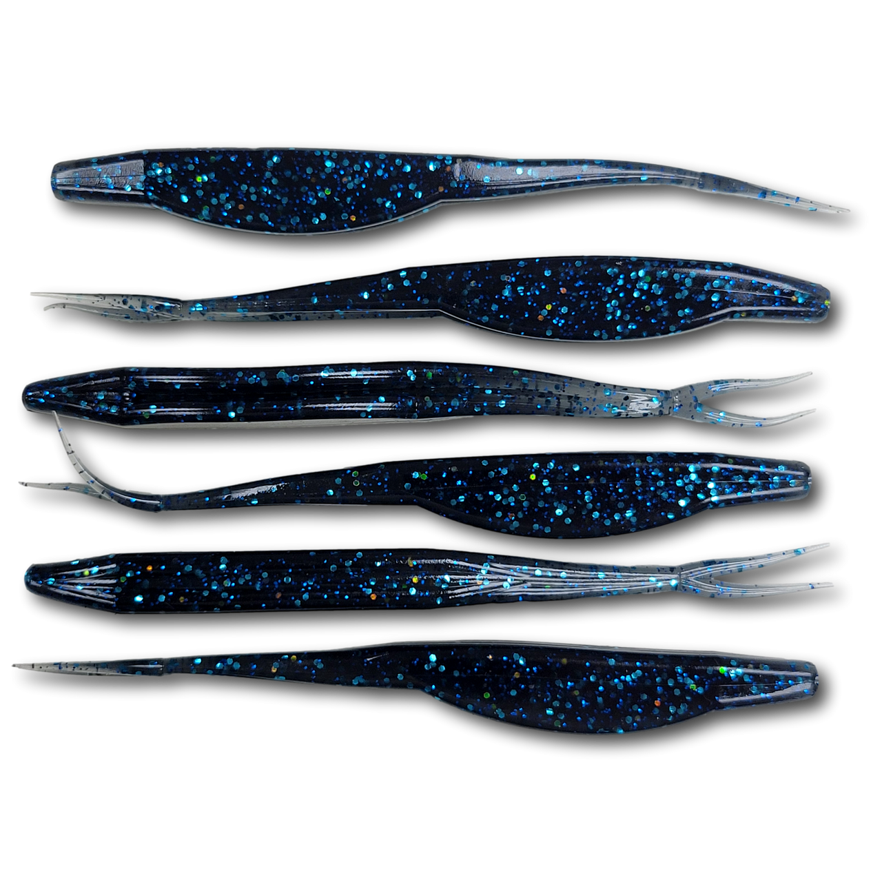 6" Split Tail Jerk Fluke