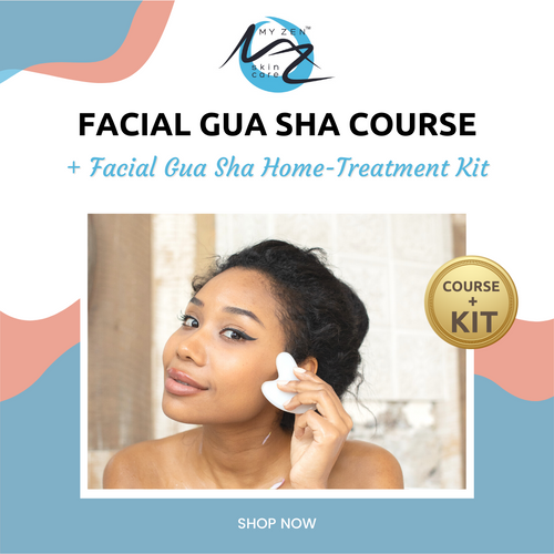 IFacial Gua Sha Course + Home Treatment Kit
Learn a simple, natural facial rejuvenation ritual you can do at home.

Taught by Dr. Martha Lucas, L.Ac., creator of the Mei Zen Cosmetic Acupuncture System taught worldwide to licensed acupuncturists.

Facial Gua Sha is a traditional Chinese technique that helps improve circulation, release facial tension, and support healthy-looking skin.

In this self-paced online course, you'll learn Dr. Lucas' step-by-step Facial Gua Sha routine to help:

✔ Reduce the appearance of puffiness

✔ Improve the look of tired, stressed skin

✔ Support a brighter, healthier-looking complexion

✔ Release tension in the face and jaw

✔ Promote a more sculpted and refreshed appearance

✔ Ease sinus pressure and facial congestion

Whether you're new to Gua Sha or want to improve your technique, this course shows you exactly how to perform a complete facial treatment in the comfort of your own home.
What You'll Learn

    How to properly use a Facial Gua Sha tool
    Dr. Lucas' complete Facial Gua Sha protocol
    Techniques for different areas of the face
    How to incorporate Gua Sha into your skin care routine
    Tips for achieving the best results

Your Course Includes

    Online course and presentation by Dr. Martha Lucas, PhD, L.Ac.
    Video demonstration of the Facial Gua Sha protocol
    Skin care recommendations to complement your treatments
    Year-long access to the course materials

Plus: Facial Gua Sha Home Treatment Kit

Your purchase includes:

    Facial Gua Sha Tool
    My Zen Skin Care Cupping & Gua Sha Oil

Everything you need to begin your at-home Facial Gua Sha practice.
What Students Are Saying

    "I went by my mirror and had to stop because I was surprised at how plump my skin was!" — M.M.

    "I love doing the Facial Gua Sha Moisture Bomb treatment with Dr. Martha because it makes my skin look amazing!" — E.J.

 