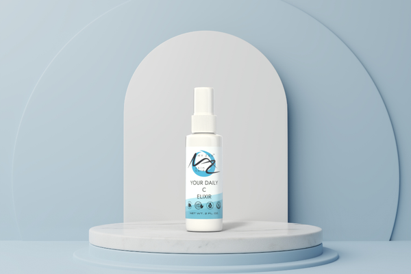 Your Daily C Elixir

A refreshing vitamin C facial mist for brighter, healthier-looking skin.

Where does it fit in your skin care routine?
Spritz on face, neck, and décolleté morning and evening after cleansing and before your serums and moisturizers.

Our line combines the wisdom of Chinese medicine, Korean beauty traditions, and natural ingredients to help support healthy, hydrated, radiant skin.

Your Daily C Elixir delivers antioxidant-rich vitamin C in a lightweight facial mist that leaves skin feeling refreshed, hydrated, and revitalized. This easy-to-use spritz helps prepare your skin for the products that follow while providing daily support against environmental stressors.

Benefits

• Helps brighten the appearance of dull skin

• Provides antioxidant support with vitamin C

• Helps skin feel hydrated, refreshed, and revitalized

• Supports a smoother, more radiant-looking complexion

• Enhances the absorption of your serums and moisturizers

• Suitable for all skin types, including sensitive skin

We also included MSM, a naturally occurring sulfur compound that helps support healthy-looking skin and contributes to a smoother, more youthful appearance.

Vitamin C, geranium, bee propolis, and botanical extracts work together to help maintain healthy, balanced skin while promoting a fresh, radiant glow.

Directions

Shake well before use.

After cleansing, spritz onto face, neck, and décolleté. Follow with your favorite My Zen serum, cream, or moisturizer.

For an extra-refreshing experience during warm weather, keep your bottle in the refrigerator.

Lab tested for consistency and shelf life.
Why My Zen Skin Care?

At My Zen Skin Care, we combine Chinese herbal wisdom, botanical ingredients, and modern skin care science to create products that support healthy, beautiful skin throughout every stage of life. Our products are made with naturally derived, ethically sourced, cruelty-free ingredients chosen for their nourishing and antioxidant-rich properties.

Our Promise

    Cruelty-free
    Paraben-free
    Phthalate-free
    Made with botanical ingredients
    Inspired by Chinese herbal wisdom and modern skin care science
    We are also proud to support our community by donating a portion of our proceeds to a local food bank and the Cat Care Society.