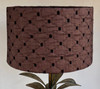 S4 Lampshade Brown With Dots 19x30cm EXCLUDING BASE
