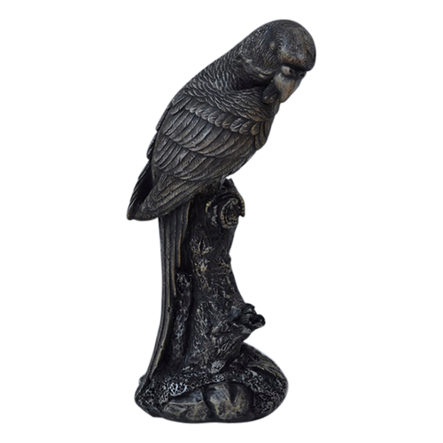 VAD014  Standing Parrot 25cm