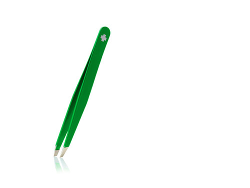TWEEZERS CLASSIC GREEN FIRST AID