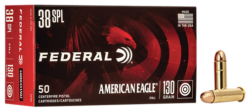 Federal 38 Special 130gr Full Metal Jacket Ammo