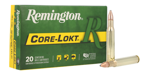 Remington 30-06 Sprg 125gr Core-lokt Psp Ammo