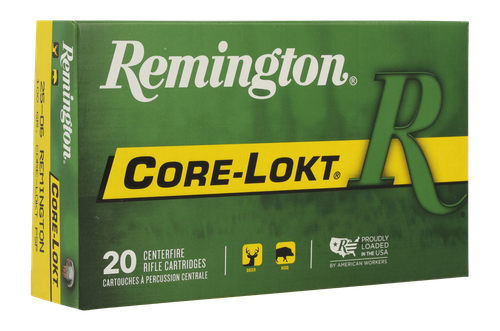 Remington 25-06 Rem 100gr Core-lokt Psp Ammo