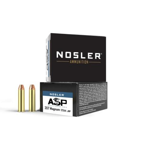 Nosler ASP-357 Mag 125g JHP Ammunition (20ct)